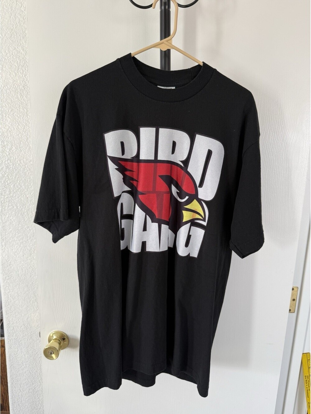 Arizona Cardinals Bird Gang T-Shirt Men’s XL Black Pro Athletic NFL Football